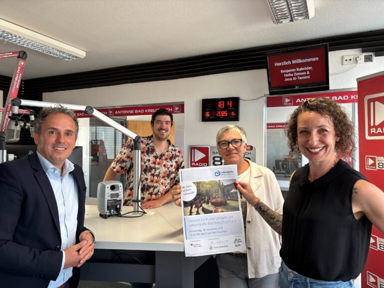 Lebenshilfe Bad Kreuznach zum Vereinsfeierabendmarkt am 18.09.2025 im Interview bei Antenne Bad Kreuznach