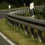 guard rail, motorcycle, accident, security, delineator posts, road post, asphalt, country road, traffic regulations, secure, right-hand traffic, germany, traffic accident, transport, curve, ride, rules, path