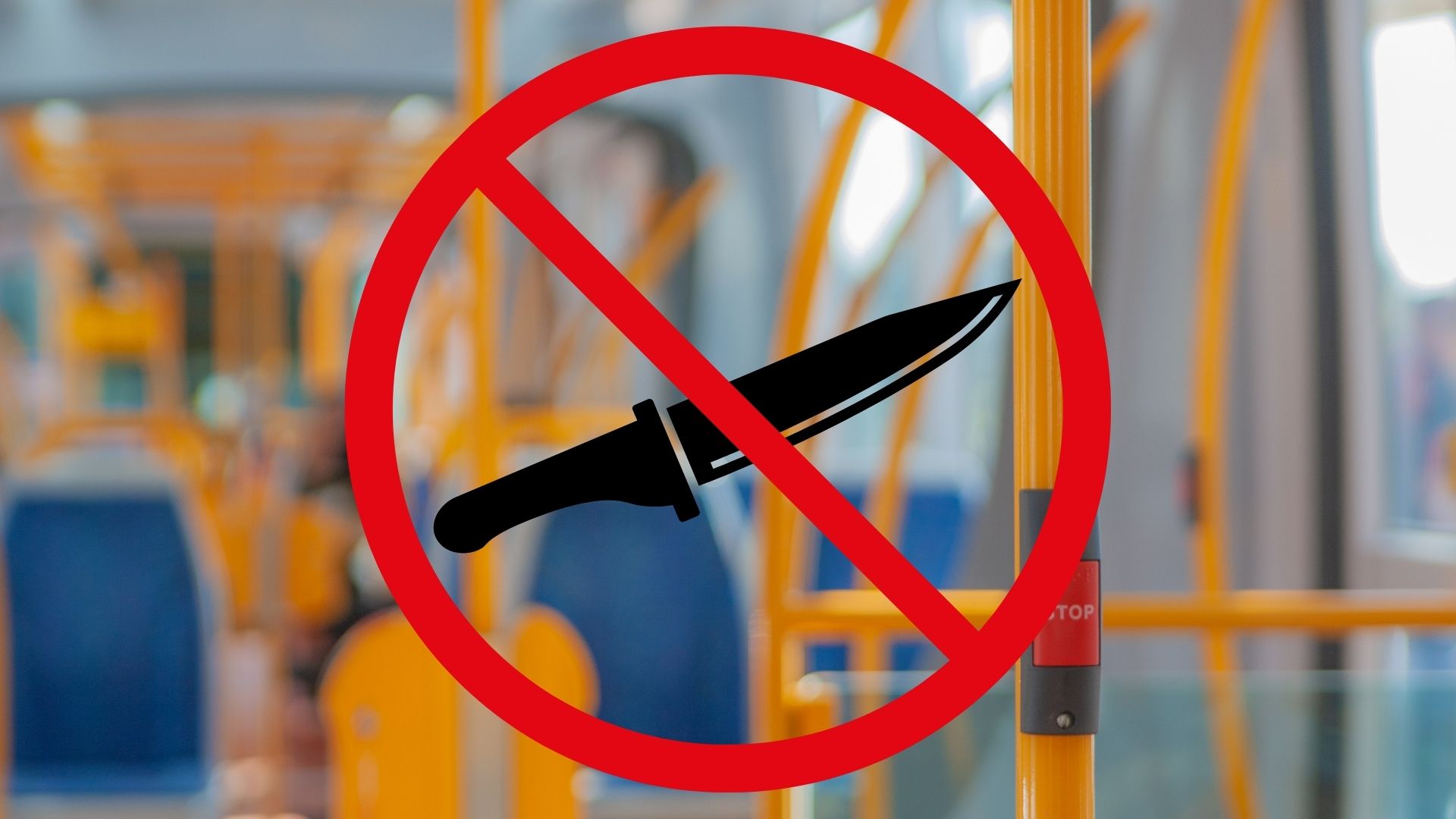 Rheinland-Pfalz verbietet Messer und Waffen im Nahverkehr.