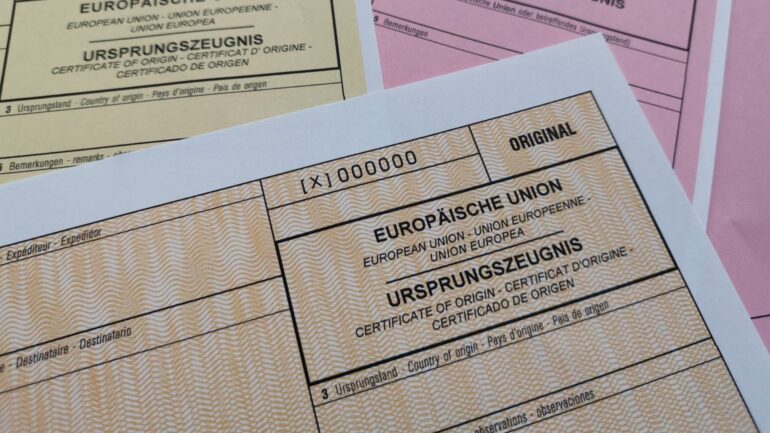 digitales Ursprungszeugnis