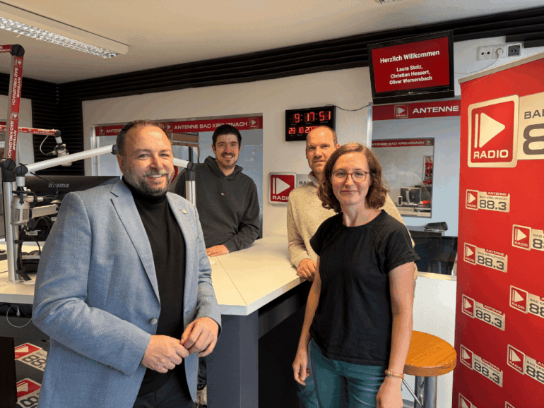 Farbenfrohes Wandern im Interview bei Antenne Bad Kreuznach mit HiwwelConnection und VG Sprendlingen-Gensingen