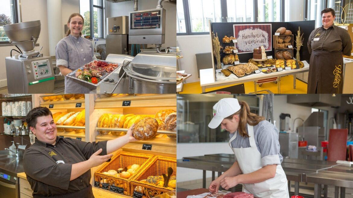 Bundesfinale Handwerk Kimberley Heck Lynn Neumann