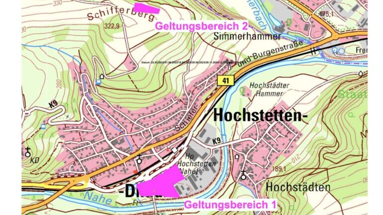 Gewerbegebiet Hochstetten-Daun