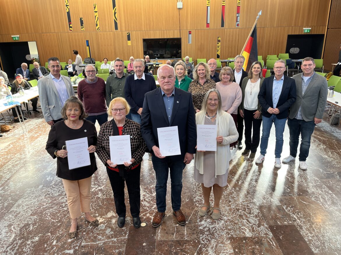 Ehrennadeln für besonderes Engagement im Landkreis Bad Kreuznach