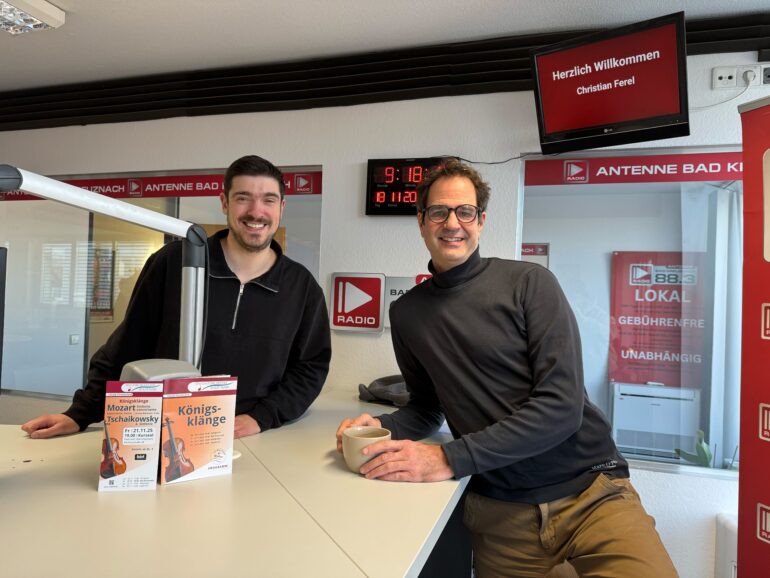 Sinfonieorchester Rhein-Main im Nahe Dran Talk auf Antenne Bad Kreuznach
