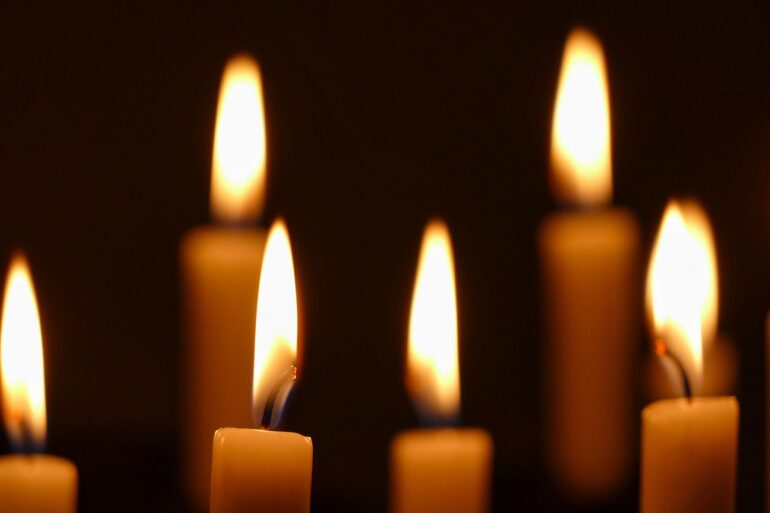 candles, church, candle, light, shining, candlelight, religion, commemorate