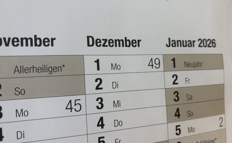 Änderungen Dezember 2025