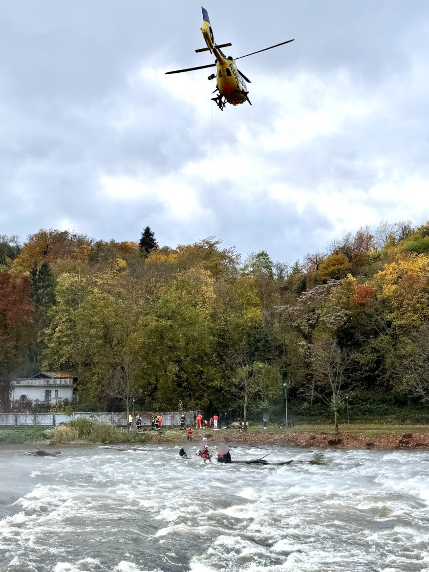  Bad Kreuznach: Kanu kentert auf der Nahe – fünf Personen gerettet - Bad Kreuznach Blaulicht  Nachrichten