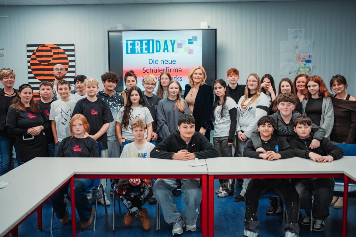 Julia Klöckner besucht Realschule plus Birkenfeld