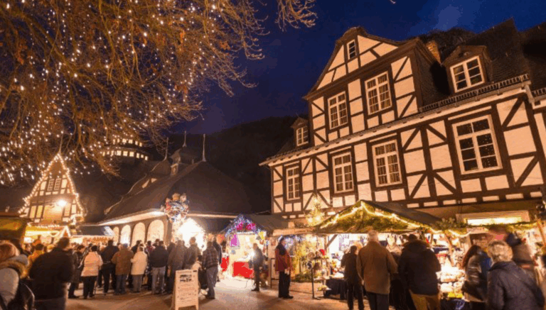 Romantischer Weihnachtsmarkt Bad Münster am Stein