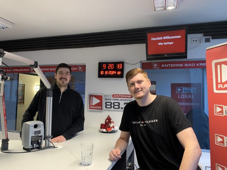 Niko Springer aus Siefersheim über die Darts WM bei Antenne Bad Kreuznach