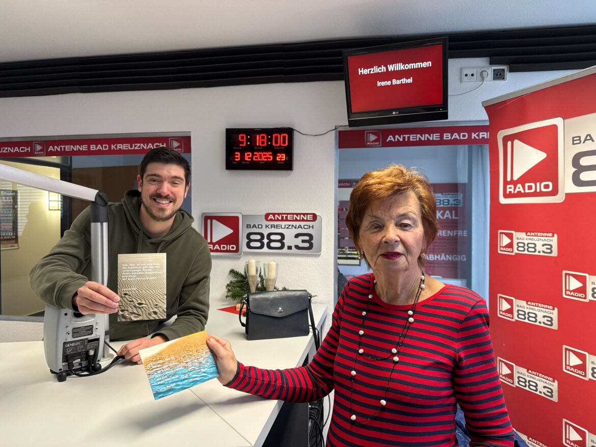 Irene Barthel im Interview bei Antenne Bad Kreuznach
