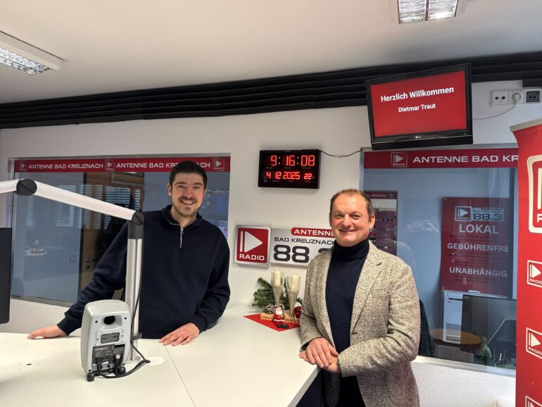 Sound Express Big Band zum Bad Kreuznacher Weihnachtssingen 2025 im Interview bei Antenne Bad Kreuznach