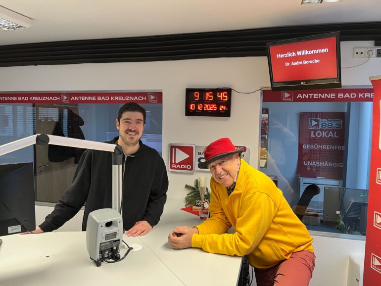 Dr. André Borsche im Interview bei Antenne Bad Kreuznach