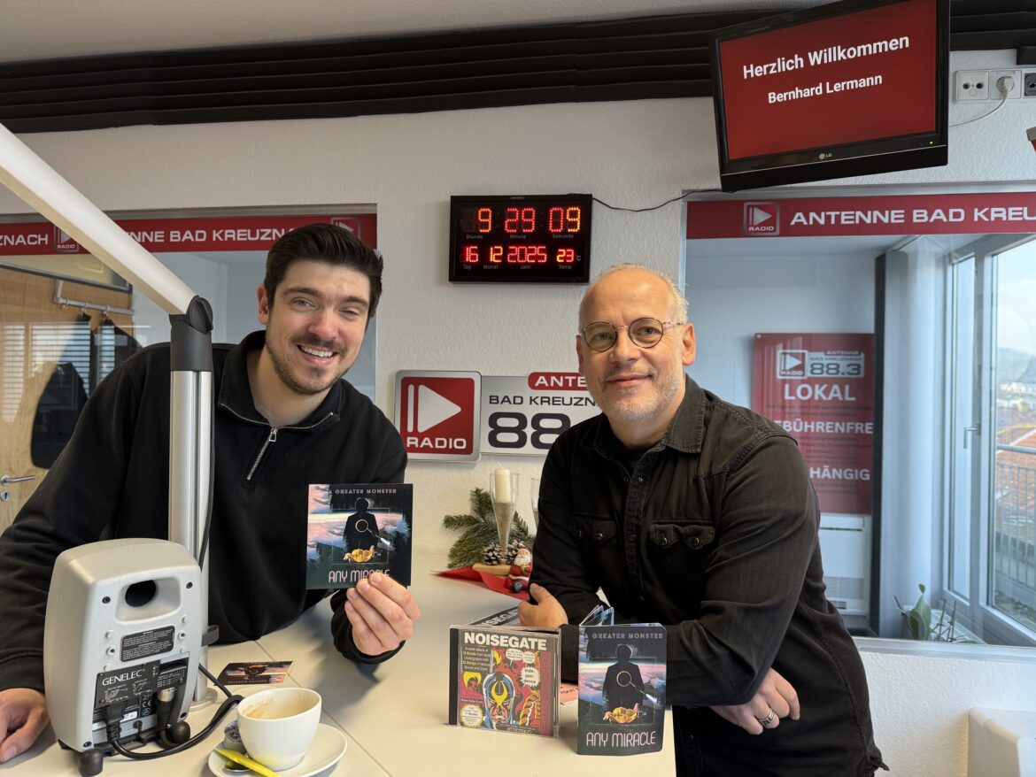 Any Miracle im Nahe Dran Interview bei Antenne Bad Kreuznach