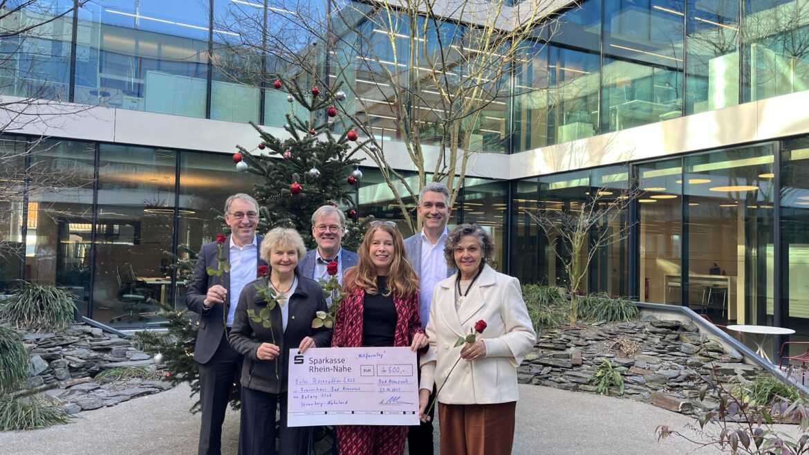 Rotary Club übergibt 4.500 Euro an Frauenhaus Bad Kreuznach