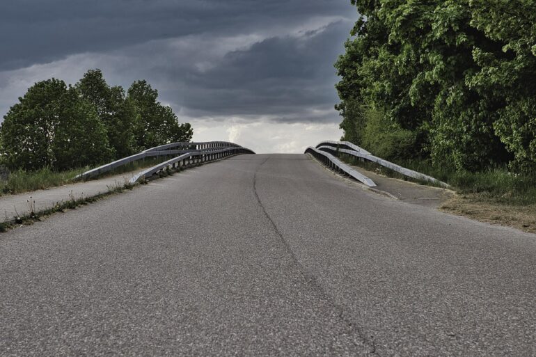 horizon, asphalt, road, perspective