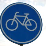 traffic sign, bike path, bicycle, board, traffic education, traffic situation