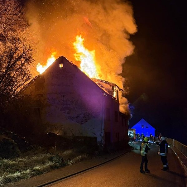 Brand in Kronweiler
