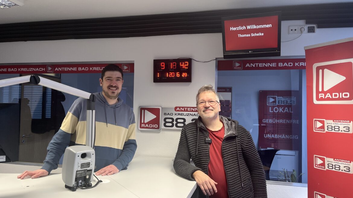 Thomas Scheike im Interview bei Antenne Bad Kreuznach zu Konzertreihe "Bachs Orgelwerk im Kirchenjahr"