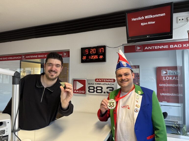 Bretzenheimer Carneval Club BCC bei Antenne Bad Kreuznach