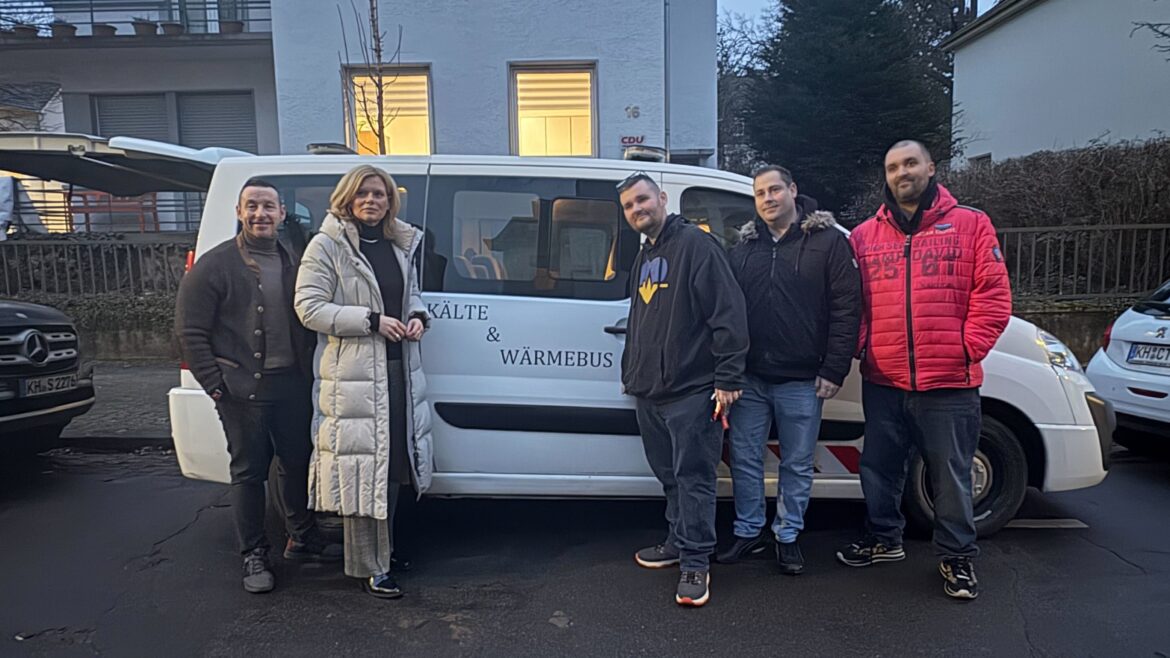  Julia Klöckner unterstützt Kältebus-Projekt für Obdachlose in Bad Kreuznach - Bad Kreuznach Regional Themen im Programm  Nachrichten