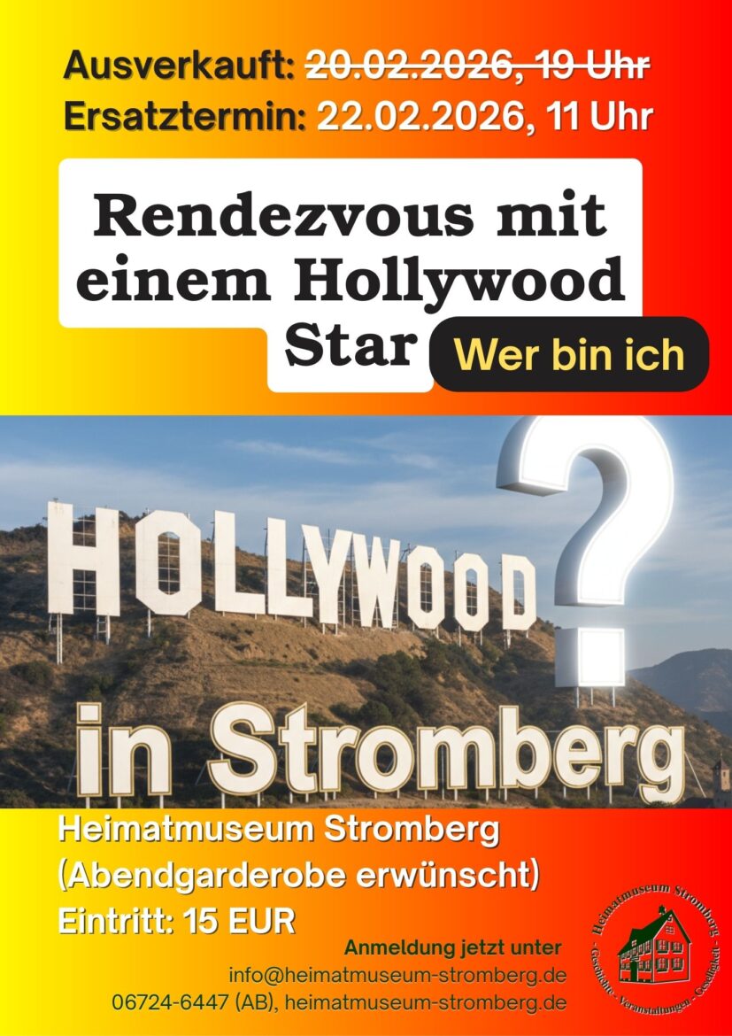 Flyer Rendezvous mit einem Hollywood Star 4 e7b4dd62b3b1eeb08ae3ebfc96fbc941