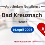 Notdienst Apotheke Bad Kreuznach heute 14.April 2026