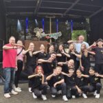Own Risk beim Bad Kreuznacher Fischerstechen Teambild mit Oberbürgermeister Emanuel Letz