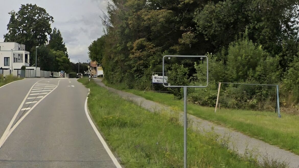 Ortsschild in Waldalgesheim gestohlen wo ist das Schild hin