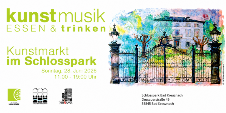 Kunstmarkt Bad Kreuznach 2026 am 28.Juni 2026