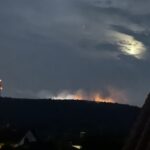 Waldbrand bei Traisen