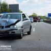Verkehrsunfall auf der A61 bei Bingen: Feuerwehr rettet eingeklemmte Person