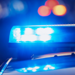 Blaulicht eines Polizeiautos