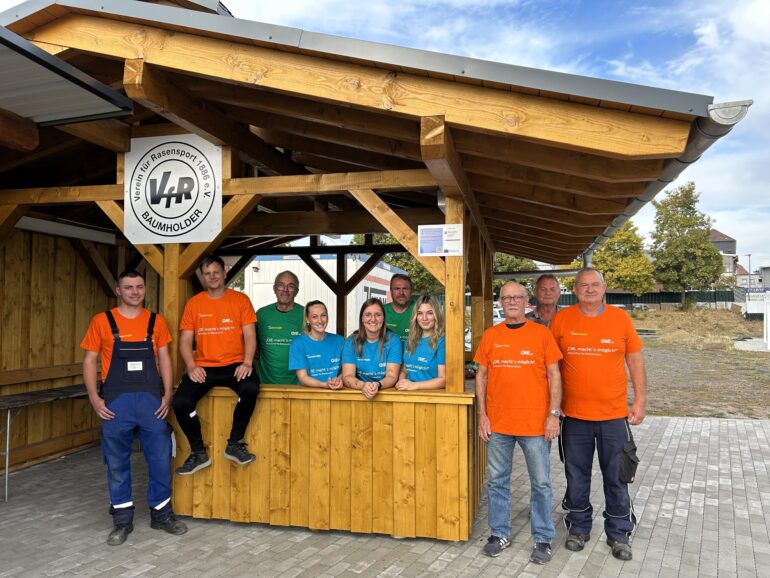 275 ehrenamtliche Arbeitsstunden für neue Vereinshütte in Baumholder