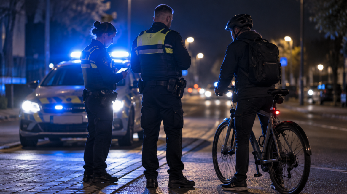 Atemalkoholtest bei Radfahrer zeigt 3,19 Promille