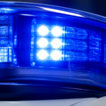 Blaulicht auf einem Polizeiwagen. Symbolbild.