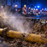 Beschädigte Gasleitung führt zu Evakuierungen
