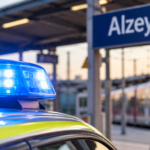 Streifenwagen Bahnhof Alzey