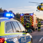 Medizinischer Notfall löst Unfall mit drei Fahrzeugen auf A61 aus