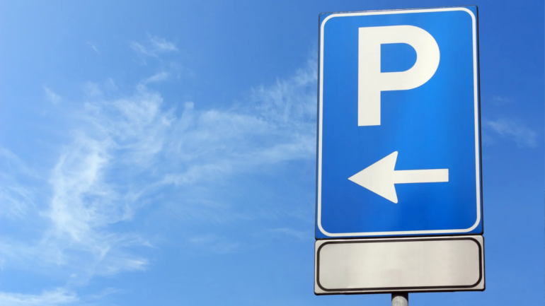 Schild Parkplatz