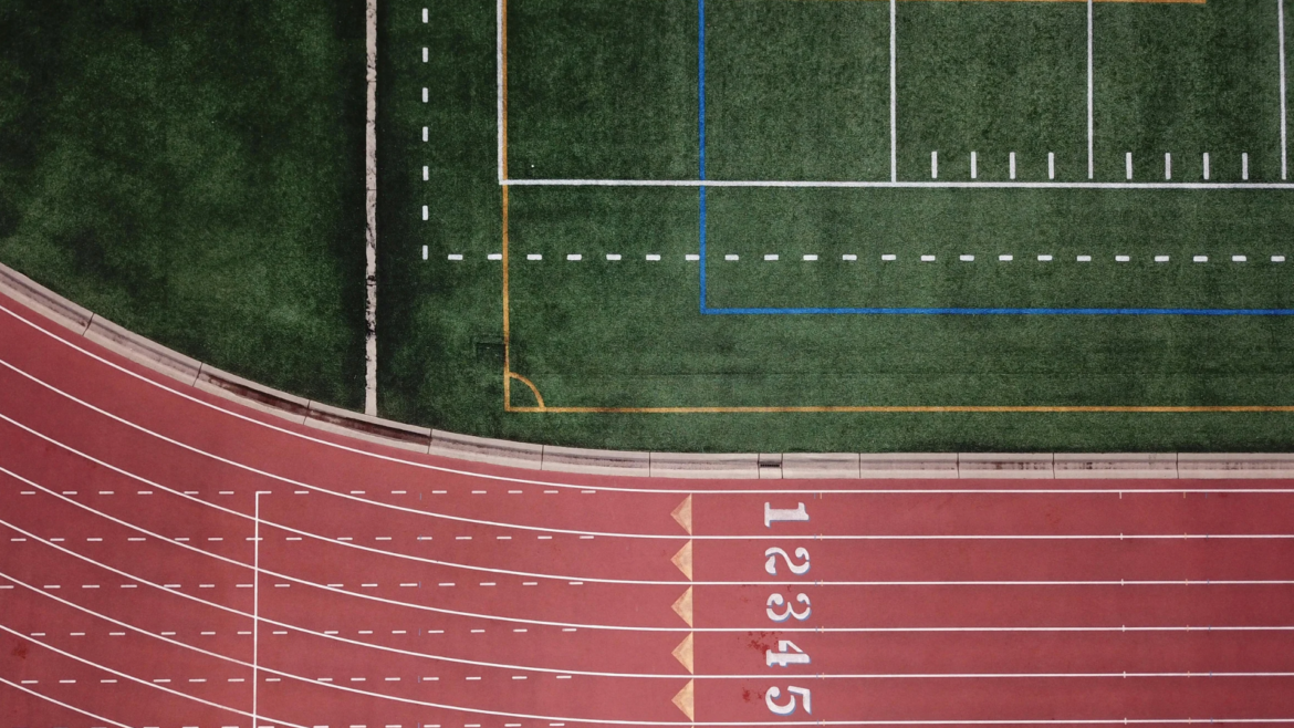beispielhafte Darstellung eines Sportplatzes